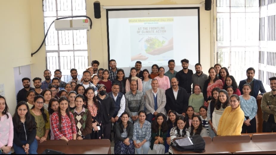 Role of weather forecast agencies lauded on World Meteorological Day Role of weather forecast agencies lauded on World Meteorological Day HIMACHAL HEADLINES