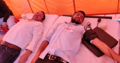 A one day blood donation camp organised HIMACHAL HEADLINES