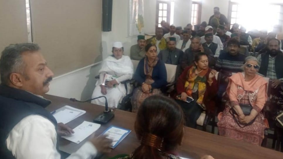 Rohit Thakur has called upon the Shimla district heads to gear up for the Lok Sabha HIMACHAL HEADLINES
