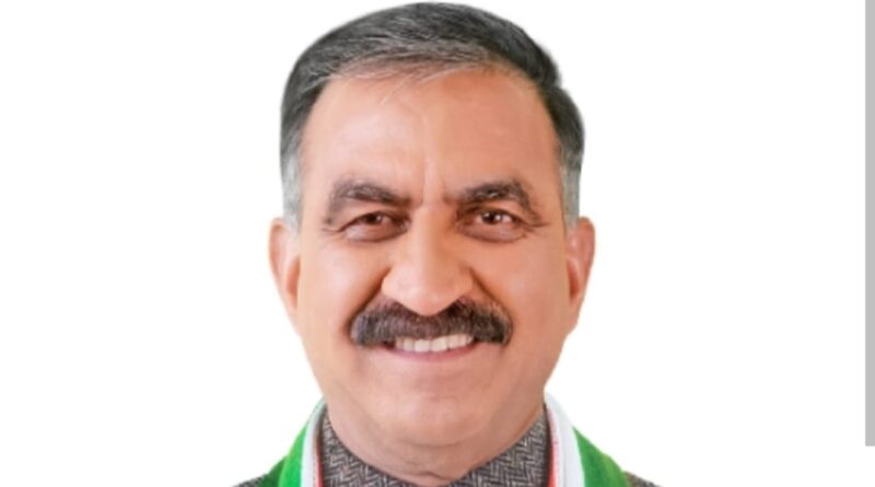 BJP has no contribution in the development of Naidun assembly constituency : Sukhu HIMACHAL HEADLINES