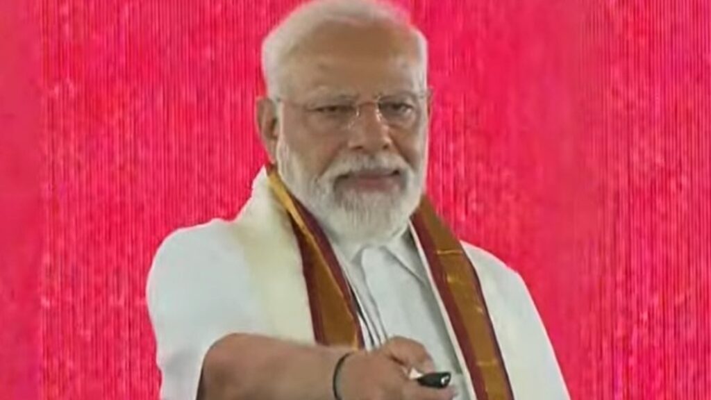 Narendra Modi Dedicates Seven Projects of SJVN with investment of 5515 Cr HIMACHAL HEADLINES