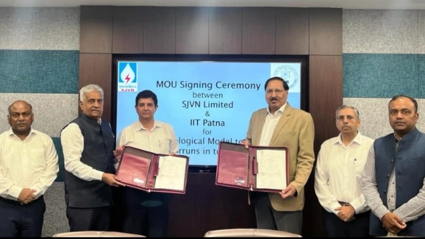 SJVN Partners with IIT Patna to develop an Advanced Geological Model for its tunneling projects SJVN Partners with IIT Patna to develop an Advanced Geological Model for its tunneling projects HIMACHAL HEADLINES