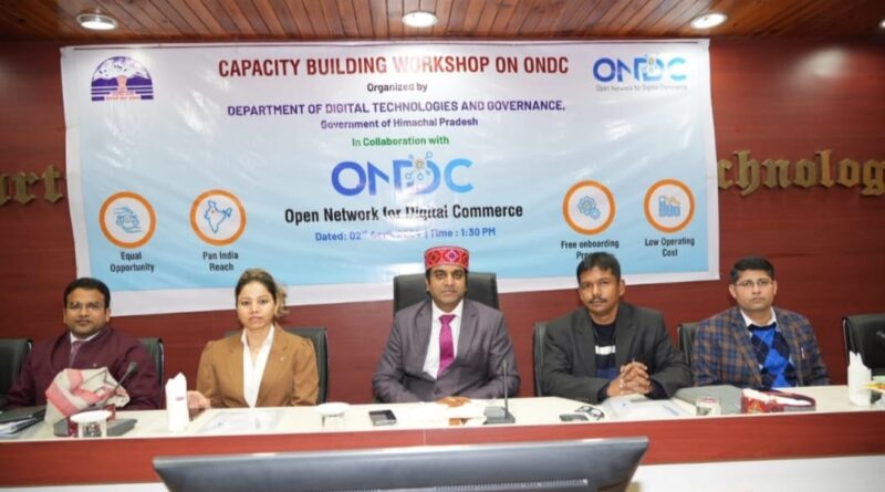 Capacity Building Workshop on ONDC HIMACHAL HEADLINES