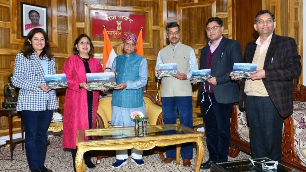 Governor Shukla released a book titled “DALHOUSIE... through my eyes” written by Dr. Kiran Chadha Governor Shukla released a book titled “DALHOUSIE... through my eyes” written by Dr. Kiran Chadha HIMACHAL HEADLINES