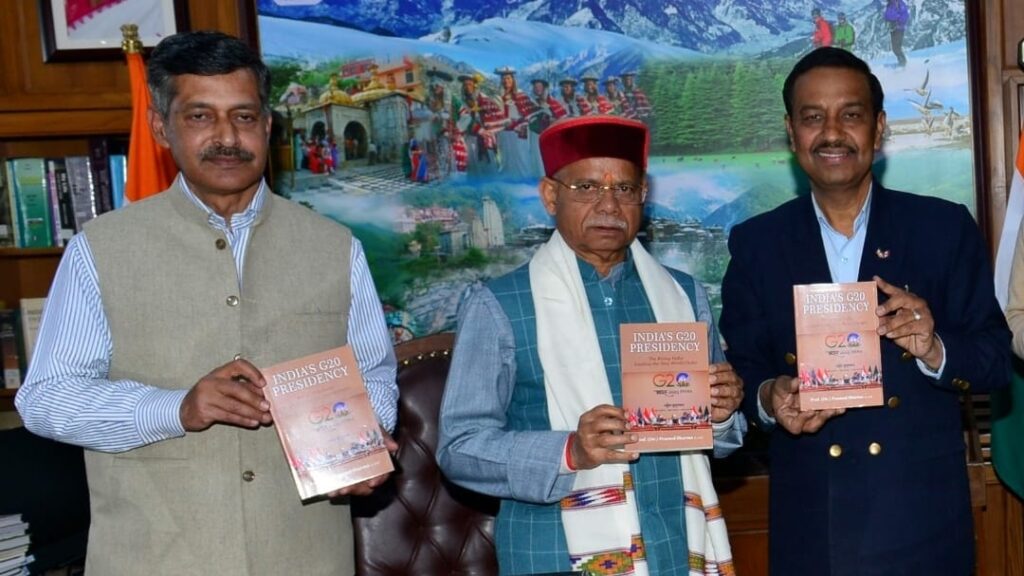 Governor Shukla releases book written by Prof Pramod Sharma Governor Shukla releases book written by Prof Pramod Sharma HIMACHAL HEADLINES