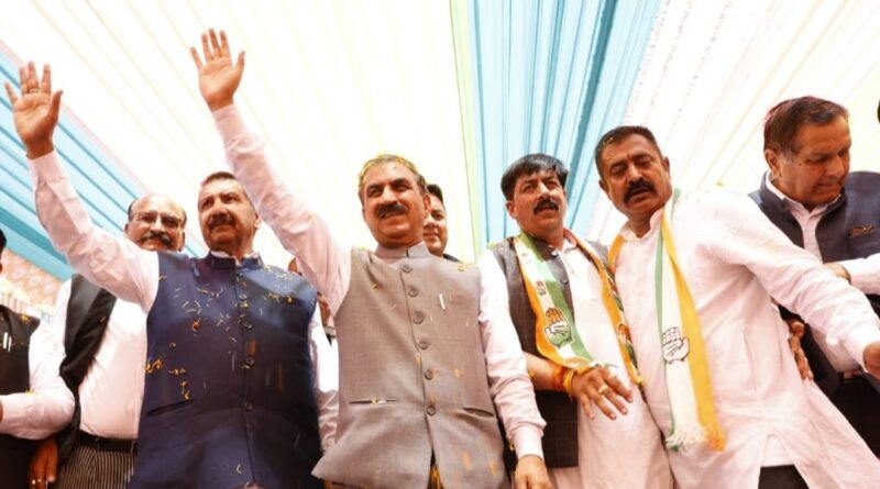 We don't have money, we have people, honesty, morality, and moral strength : Sukhu We don't have money, we have people, honesty, morality, and moral strength : Sukhu HIMACHAL HEADLINES