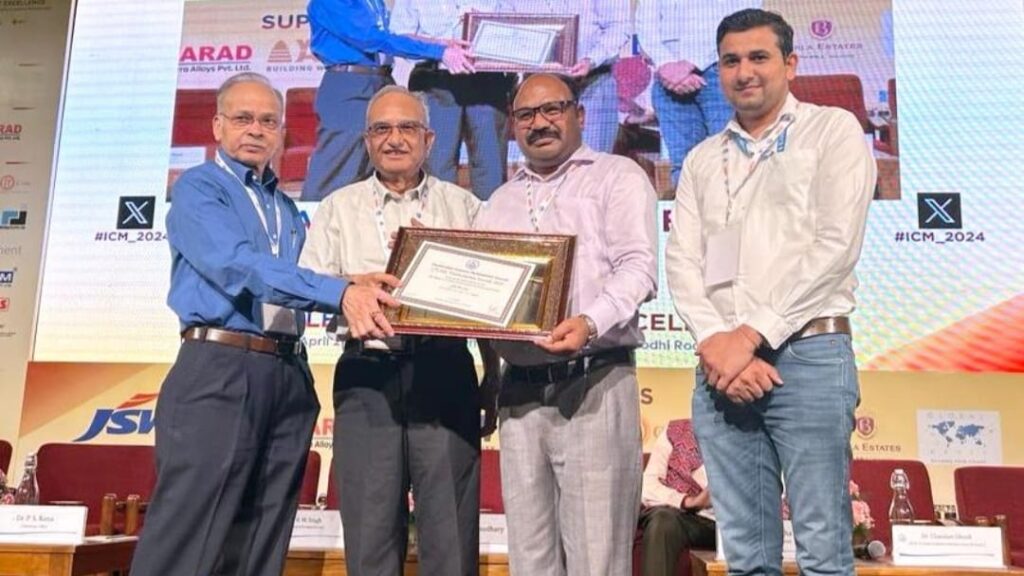 SJVN honored with two Awards during 15th CIDC Vishwakarma Awards 2024 SJVN honored with two Awards during 15th CIDC Vishwakarma Awards 2024 HIMACHAL HEADLINES