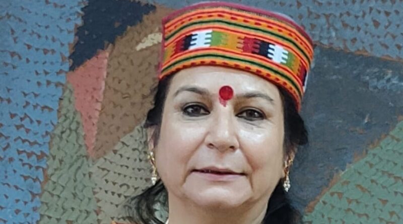 Congress is used to insulting women: Rashmi HIMACHAL HEADLINES
