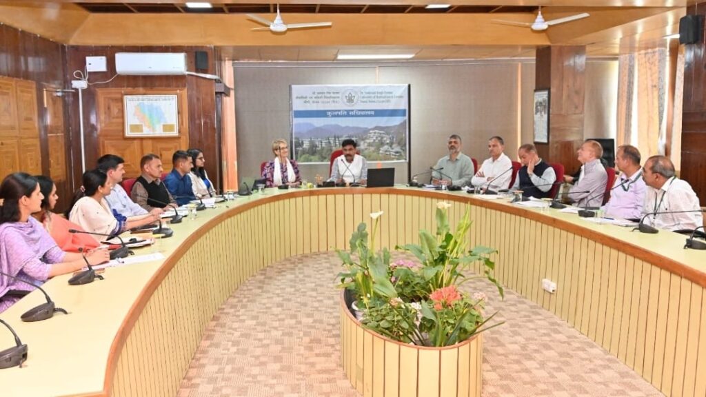 Nauni and Western Sydney Universities hold discussions on Dual Degree Programs HIMACHAL HEADLINES