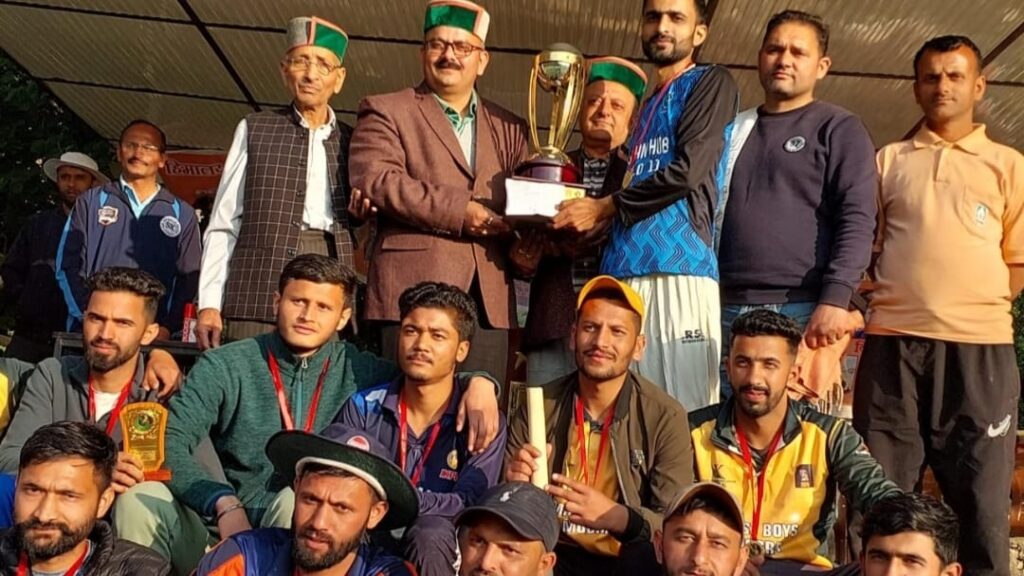 JKPM Mogada won the final of Karyali Cricket Competition JKPM Mogada won the final of Karyali Cricket Competition HIMACHAL HEADLINES