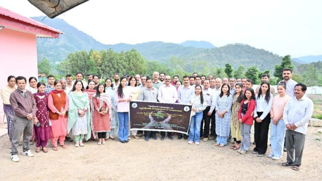 Experts stress Soil Health Management for promoting sustainable practices at Nauni University Experts stress Soil Health Management for promoting sustainable practices at Nauni University HIMACHAL HEADLINES
