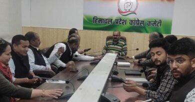 A virtual meeting was organized under the chairmanship of AICC War Room Vice President Gokul Butail HIMACHAL HEADLINES
