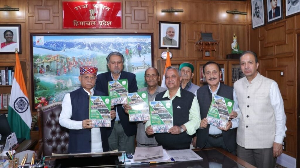 Governor Shukla releases Souvenir of Pensioner’s Welfare Association HIMACHAL HEADLINES