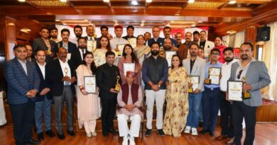 Governor Shukla presents Himachal Ke Gaurav Awards-2024 HIMACHAL HEADLINES