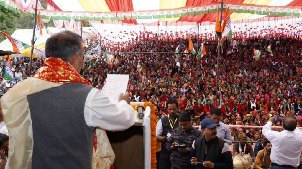 Seeing defeat in front, Jayaram backed out from contesting elections: Sukhu Seeing defeat in front, Jayaram backed out from contesting elections: Sukhu HIMACHAL HEADLINES