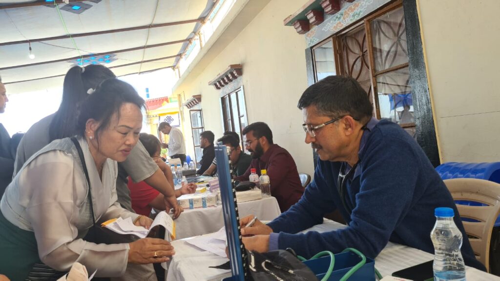 Ashadeep organized a medical camp for Tibetan Lamas and Tibetan people Ashadeep organized a medical camp for Tibetan Lamas and Tibetan people HIMACHAL HEADLINES