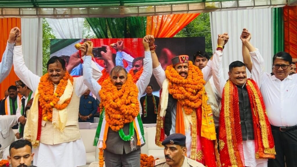 Vikramaditya will win from Mandi parliamentary constituency: Sukhu Vikramaditya will win from Mandi parliamentary constituency: Sukhu HIMACHAL HEADLINES