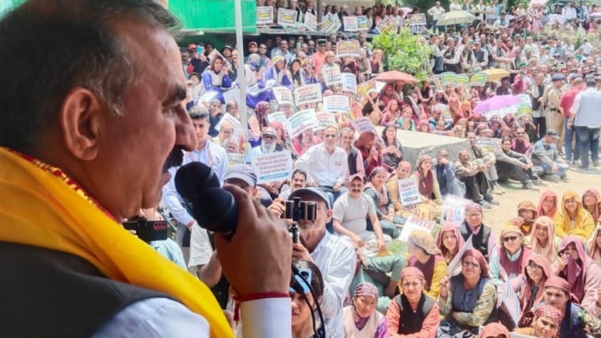 BJP is not well-wisher of Himachal Pradesh: Sukhu HIMACHAL HEADLINES