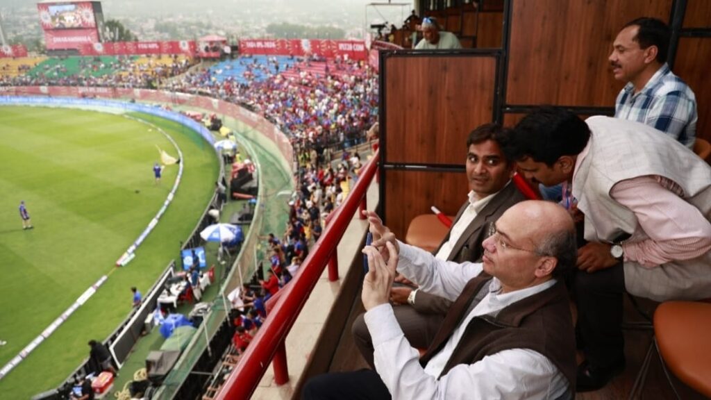 HP State Election Department takes to IPL stage for Voter awareness HIMACHAL HEADLINES
