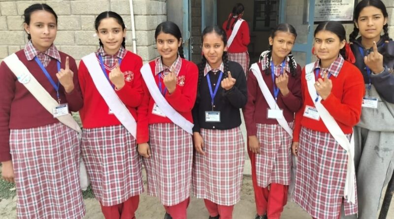 Elections should be conducted through democratic process, Janedghat School HIMACHAL HEADLINES