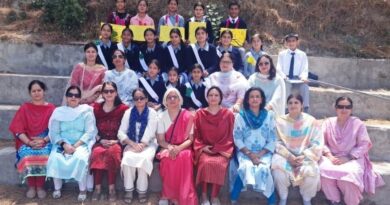 Students who achieved excellent positions in board exams were honored in Junga HIMACHAL HEADLINES