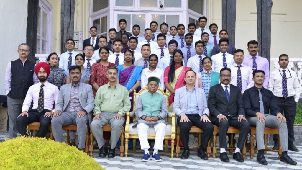 Governor interacts with IFS Probationers Governor interacts with IFS Probationers HIMACHAL HEADLINES