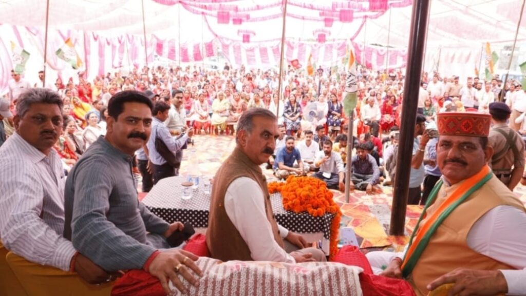 Rajendra Rana is doing politics to serve money, not public service: Sukhu HIMACHAL HEADLINES