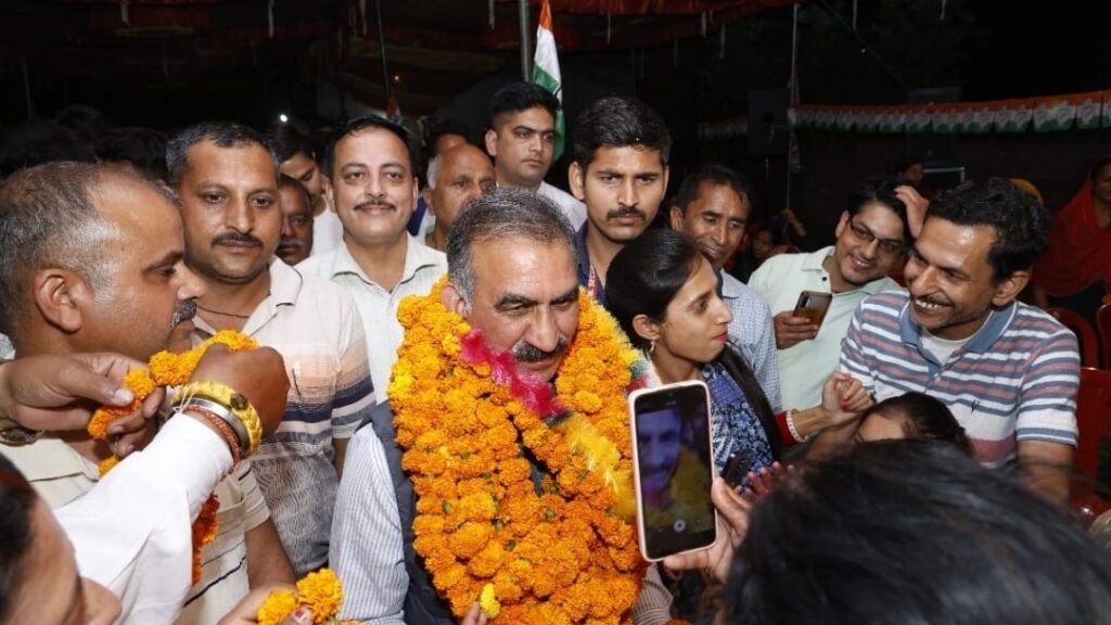 Three MLAs of Hamirpur district sold in the political market to mining and land mafia: Sukhu Three MLAs of Hamirpur district sold in the political market to mining and land mafia: Sukhu HIMACHAL HEADLINES