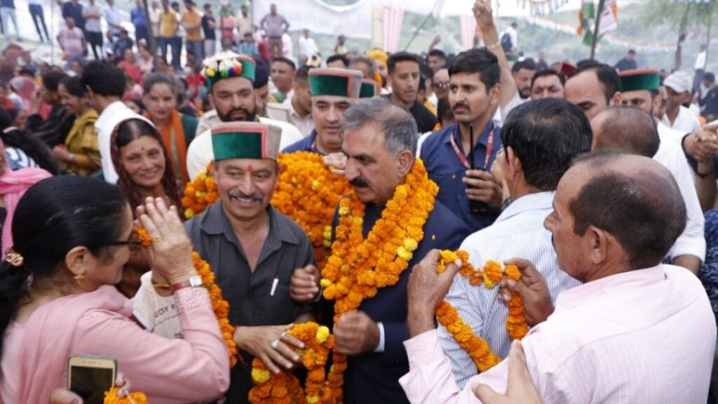 BJP did not give money in disaster to Himachal, but used it to buy MLA: Sukhu HIMACHAL HEADLINES