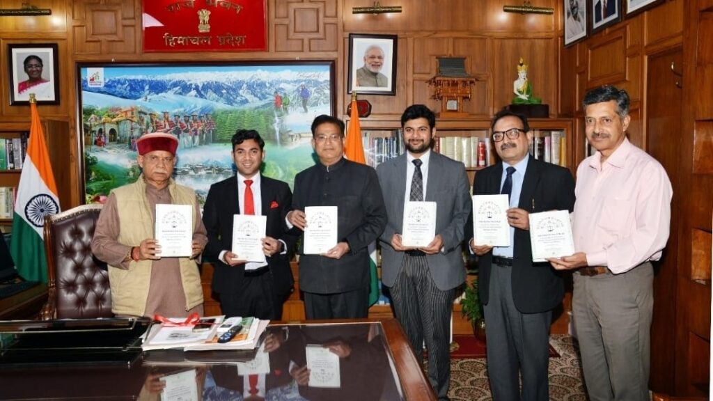 Governor Shukla releases book authored by Dr. Bharat Barowalia Governor Shukla releases book authored by Dr. Bharat Barowalia HIMACHAL HEADLINES