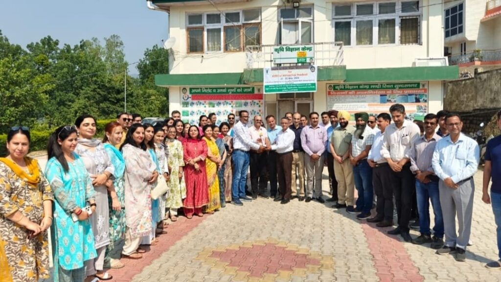 Golden Jubilee Torch Passed to UHF and HPKV in State Action Plan Workshop Golden Jubilee Torch Passed to UHF and HPKV in State Action Plan Workshop HIMACHAL HEADLINES