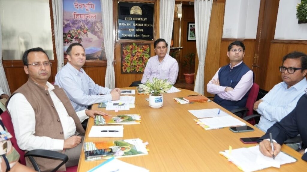CS Prabodh Saxena reviews progress on management of single use plastic in State CS Prabodh Saxena reviews progress on management of single use plastic in State HIMACHAL HEADLINES