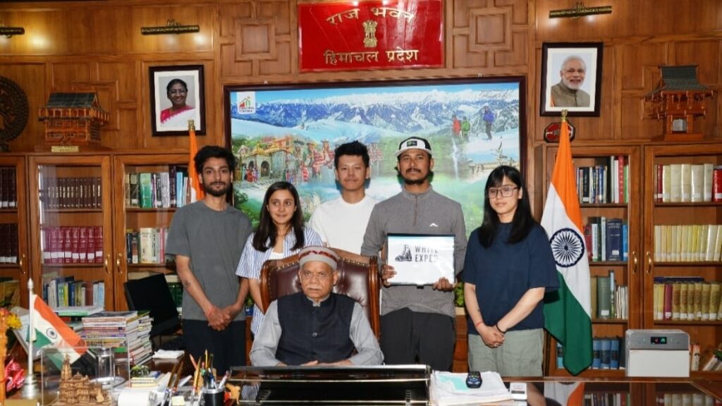 Young Mountaineers call on Governor Shukla HIMACHAL HEADLINES