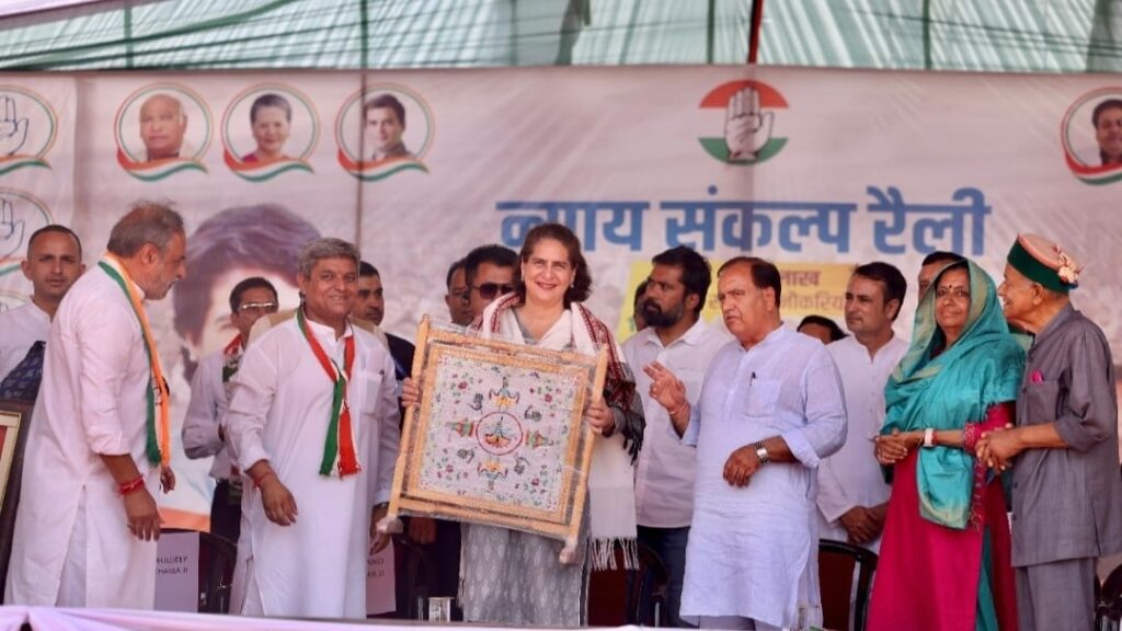 Will repeal Agniveer Yojana: Priyanka HIMACHAL HEADLINES
