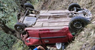 One person died and two others were injured in a road accident on Peeran Road HIMACHAL HEADLINES