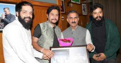 CM Sukhu releases folk song by Anshul Kapoor HIMACHAL HEADLINES