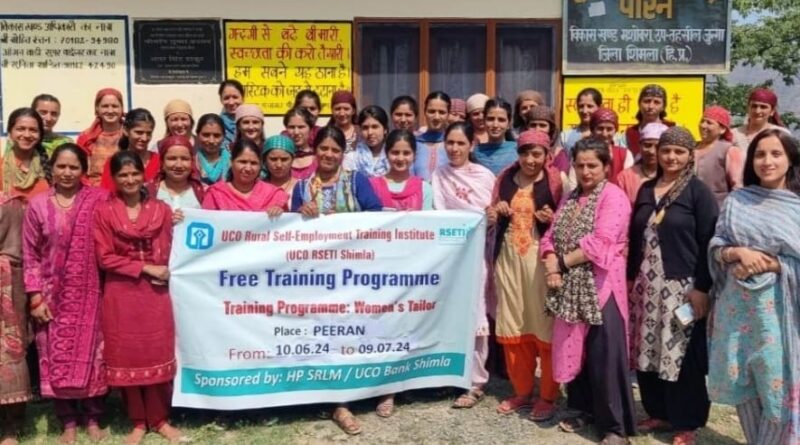 Expressed gratitude for opening a sewing center in Peeran HIMACHAL HEADLINES