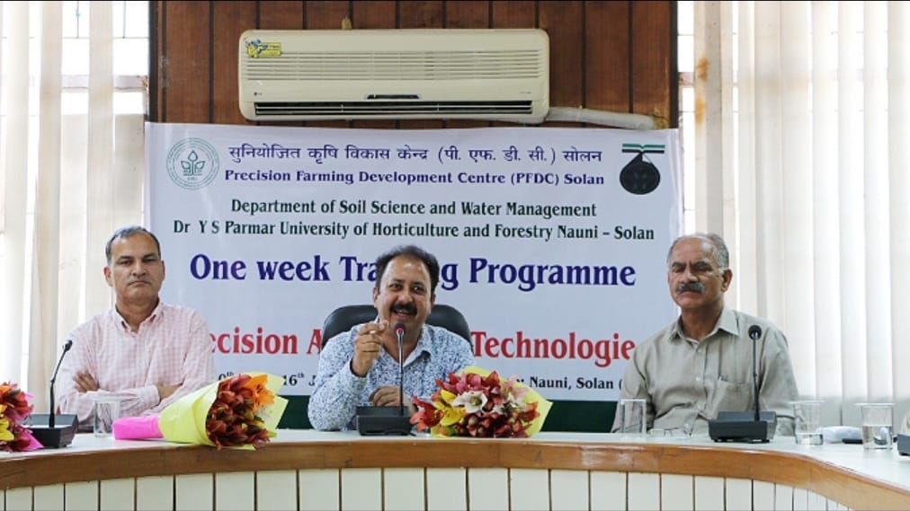 Farmers Introduced to Precision Agriculture Technologies HIMACHAL HEADLINES
