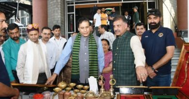 Chief Secretary Prabodh Saxena inaugurated an exhibition showcasing GI Products of Himachal HIMACHAL HEADLINES