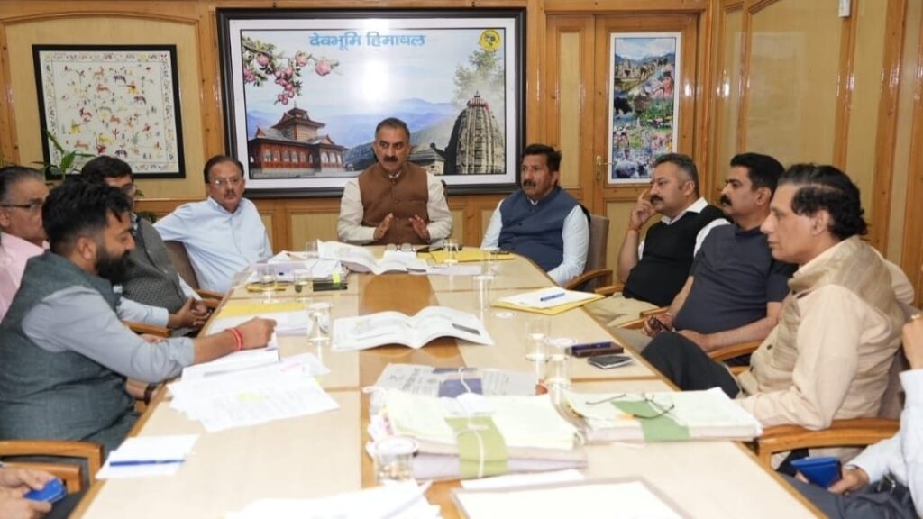 Government firm to complete Rs. 1923 crore Bulk Drug Park at the earliest: Sukhu Government firm to complete Rs. 1923 crore Bulk Drug Park at the earliest: Sukhu HIMACHAL HEADLINES