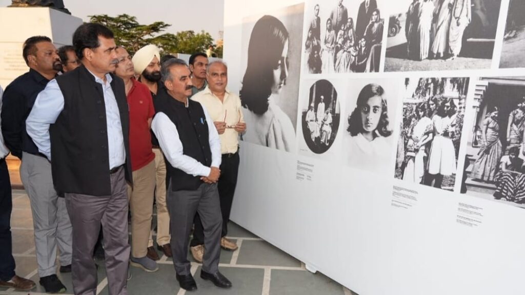 CM Sukhu inaugurates "Indira’s Himachal-Towards New Frontiers" photo exhibition in Shimla CM Sukhu inaugurates "Indira’s Himachal-Towards New Frontiers" photo exhibition in Shimla HIMACHAL HEADLINES