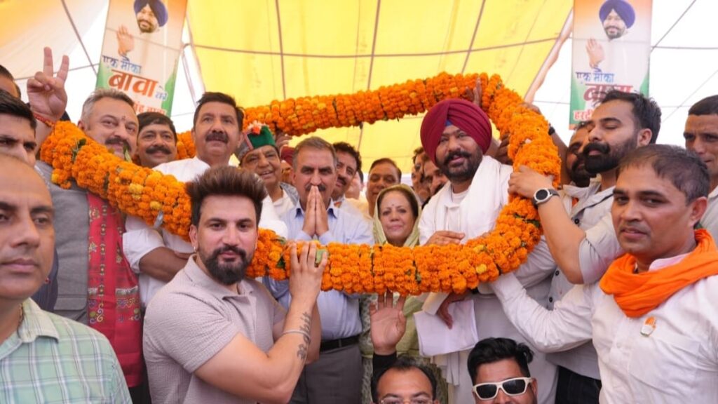 Sukhwinder Singh Sukhu joined the nomination of Hardeep Singh Baba HIMACHAL HEADLINES