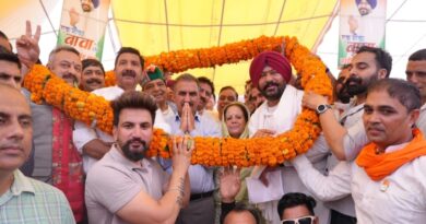 Sukhwinder Singh Sukhu joined the nomination of Hardeep Singh Baba HIMACHAL HEADLINES