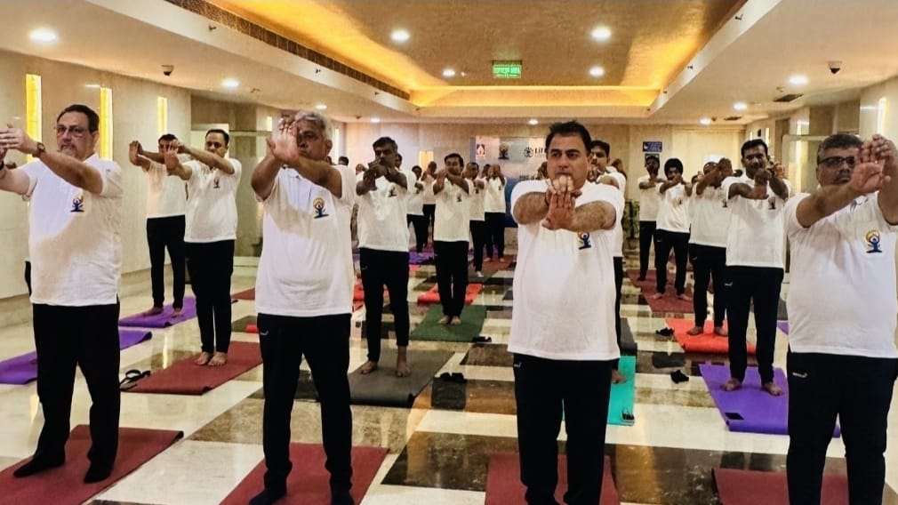 SJVN celebrates 10th International Yoga Day with great enthusiasm HIMACHAL HEADLINES