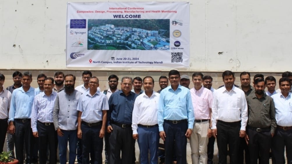 IIT Mandi Concludes International Conference on Composites, Showcasing Advancements in Design, Processing, Manufacturing, and Health Monitoring IIT Mandi Concludes International Conference on Composites, Showcasing Advancements in Design, Processing, Manufacturing, and Health Monitoring HIMACHAL HEADLINES