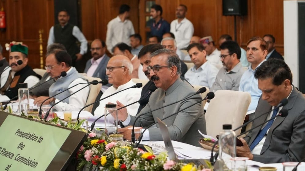 Sukhu urges Finance Commission to recommend liberal financial assistance to Himachal Pradesh HIMACHAL HEADLINES