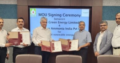 SJVN inks an MOU with AM Ammonia (India) Private Limited HIMACHAL HEADLINES
