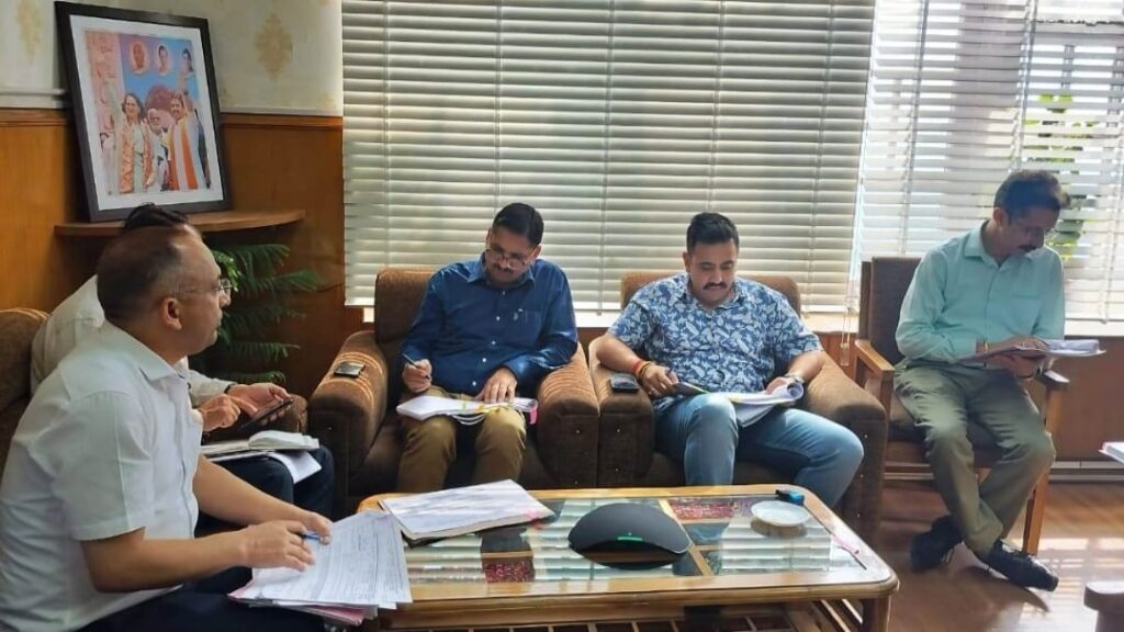 PWD Minister directs for completion of projects where 75 percent work is complete HIMACHAL HEADLINES