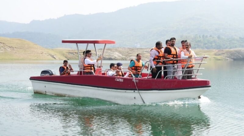 Sukhu inspects tourism and water sports activities in Andrauli HIMACHAL HEADLINES