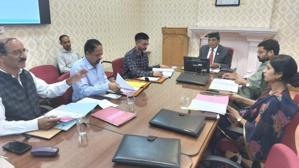 Dr. Shandil chairs BoD meeting of Minorities Finance and Development Corporation HIMACHAL HEADLINES
